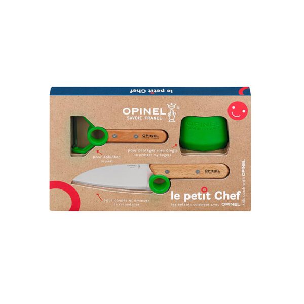 סכין שף לילדים LE PETIT CHEF ירוק